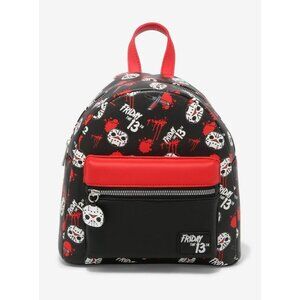 Friday The 13th Chibi Jason Mask Mini‎ Backpack NWT